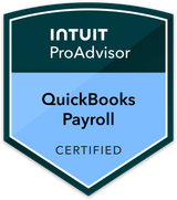 Intuit ProAdvisor QuickBooks Payroll Certified badge